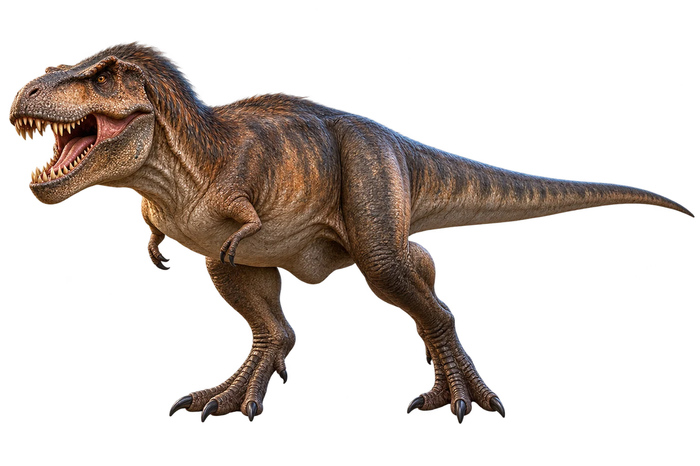 Illustrated reconstruction of Tyrannosaurus rex